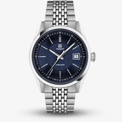 Tissot Mens Visodate Blue Bracelet Watch T157.407.11.041.00