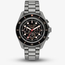 Michael Kors Mens Maritime Gunmetal Chronograph Watch MK9204