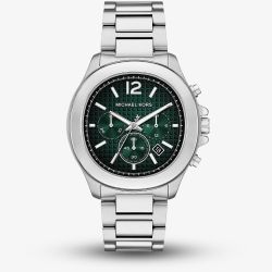 Michael Kors Mens Sage Green Dial Chronograph Watch MK9191