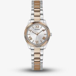 Guess Ladies Mini Luna Two Tone Rose Gold Plated Watch GW0687L3
