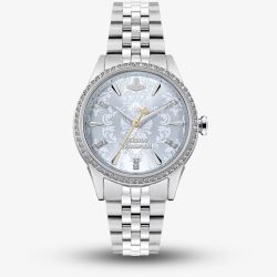 Vivienne Westwood Ladies Little Wallace Ice Blue Dial Watch VV327LBLSL