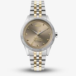 Vivienne Westwood Ladies Little Seymour Two-Tone Grey Dial Watch VV328WGYSG