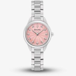 Bulova Sutton Pink Watch 96P249