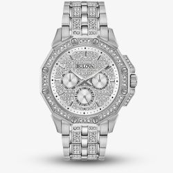 Bulova Mens Crystal Octava Watch 96C134