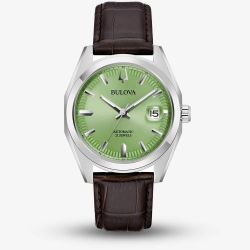 Bulova Surveyor Brown & Green Watch 96B427