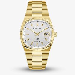 Bulova Super Seville Gold Plated Watch 97B223