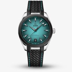 OMEGA 38mm Seamaster Aqua Terra Rubber Strap Watch 220.32.38.20.03.001