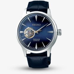 Seiko Mens Presage Cocktail Time Blue Moon Watch SSA405J1