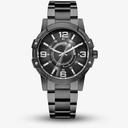 G-STAR Mens Constructed Black Bracelet Watch GSW.506.08