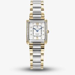 Jacques du Manoir Ladies Emily White Dial Two Tone Bracelet Watch JWL05503