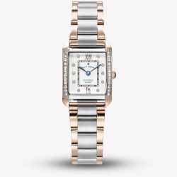 Jacques du Manoir Ladies Emily White Dial Rose Gold Two Tone Bracelet Watch JWL05504