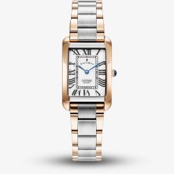Jacques du Manoir Ladies Emily White Dial Two Tone Bracelet Watch JWL05804