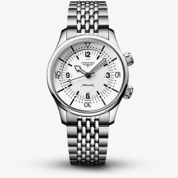 Longines Legend Diver Stainless Steel Bracelet Watch L3.764.4.16.6