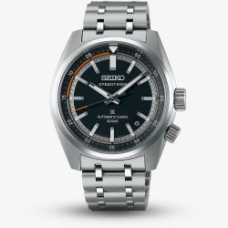 Seiko Mens Prospex Speedtimer 6R Compact Countdown Black Watch SPB515J1