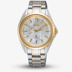 Seiko Ladies Prospex Marine Sports Two-Tone Watch SUR608J1