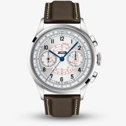 Tissot Mens Telemeter 1938 Brown Leather Strap Watch T142.462.16.032.00