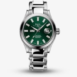 BALL Engineer III Marvelight Limited Edition Chronometer Green Day-Date Watch NM9036C-S1C-GRR