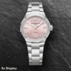 Ex-Display Baume & Mercier Ladies Riviera Pink Automatic Watch 10675