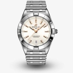 Breitling Ladies Chronomat 32 Diamond Bracelet Watch A77310101A3A1