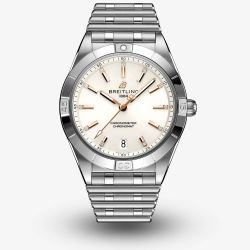 Breitling Ladies Chronomat Automatic 36 Diamond Bracelet Watch A10380101A2A1