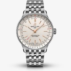 Breitling Navitimer Automatic 36 Silver Watch A17327211G1A1