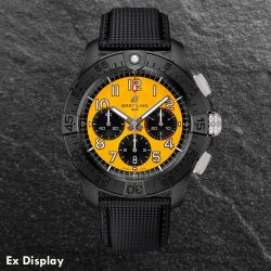 Ex-Display Breitling Avenger B01 Chronograph 44 Night Mission Yellow Watch SB0147101I1X2