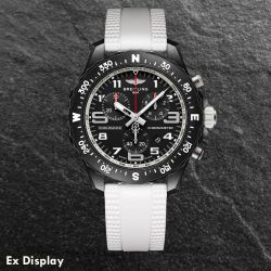 Ex-Display Breitling Endurance Pro 38mm White Rubber Watch X83310A71B1S1