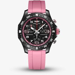 Breitling Endurance Pro 38mm Light Pink Rubber Watch X83310D41B1S1
