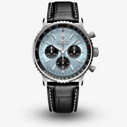 Breitling Mens Navitimer Blue Dial Chronograph Watch AB0138241C1P1