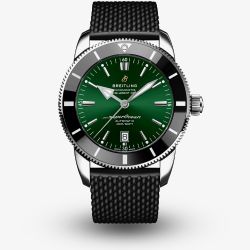 Breitling Mens Superocean Heritage Green Dial Watch AB2020121L1S1