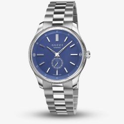 Gucci G-Timeless Blue Dial Automatic Watch YA126389
