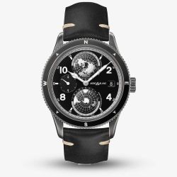 Montblanc Mens Limited Edition 1858 Geosphere UltraBlack Watch 128257