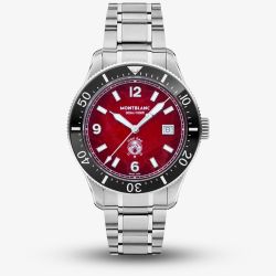 Montblanc Iced Sea Red Dial Watch 132291