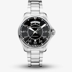 Hamilton Khaki Aviation Stainless Steel Pilot Watch H64615135