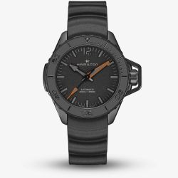 Hamilton Khaki Navy Frogman Black Automatic Watch H77845330