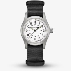 Hamilton Khaki Field Mechanical Black Fabric Strap Watch H69439910