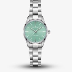 Hamilton Ladies Jazzmaster Quartz Turquoise Dial Bracelet Watch H32301161