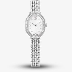 Swarovski Ladies Dextera Octagonal Whit Dial Bracelet Watch 5749451