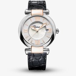 Chopard Imperiale Mother Of Pearl Leather Strap Watch 388532-6001