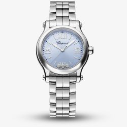 Chopard Ladies Happy Sport Blue Dial Watch 278590-3010