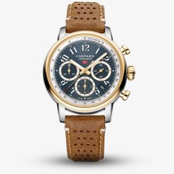 Chopard Mens Mille Migilia Classic Chronograph Blue Dial Watch 168619-4001