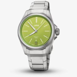 Oris Mens Pro Pilot X Kermit Watch 01 400 7778 7157-Set