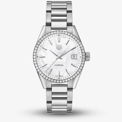 TAG Heuer Ladies Carrera Quartz Diamond Watch WBK1316.BA0652
