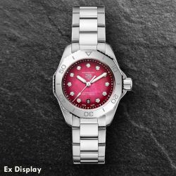 Ex-Display TAG Heuer Aquaracer Professional 200 Automatic Diamond Watch WBP2414.BA0622