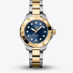 TAG Heuer Ladies Aquaracer Professional 200 Solargraph Blue Dial Watch WBP1323.BB0004