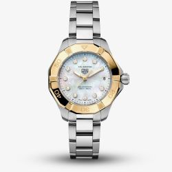TAG Heuer Ladies Limited Edition Aquaracer Professional 200 Solargraph Two Tone Watch WBP1325.BA0005