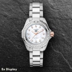 Ex-Display TAG Heuer Ladies Aquaracer Professional 200 Quartz Diamond Watch WBP1451.BA0622