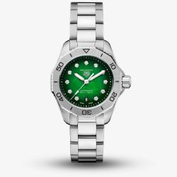 TAG Heuer Ladies Aquaracer Professional 200 Automatic Diamond Watch WBP2415.BA0622