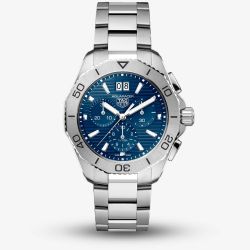 TAG Heuer Aquaracer Professional 200 Blue Chronograph Watch CBP1113.BA0627