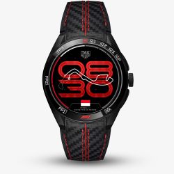 TAG Heuer Connected Calibre E5 X Formula 1 Edition Black Red Smart Watch SBT8A85.EB0417